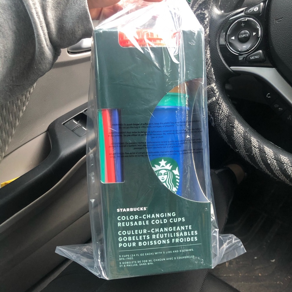 Starbucks Summer 2020 Color Changing Cold Cups